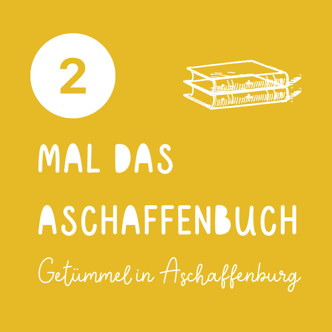 Icon - aufgeschlagenes Buch auf gelbem Hintergrund - auf der Webseite www.aschaffenbuch.de